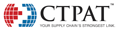 CTPAT (Customs Trade Partnership Against Terrorism) Accreditation Logo