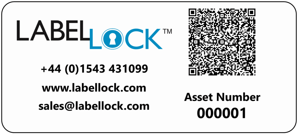 LabelLock® Asset Label - Foil Laminated - Type FL