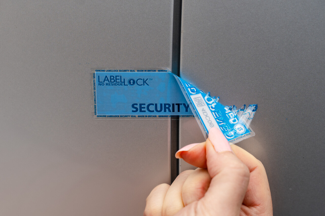 No Residue Security Labels - LabelLock®